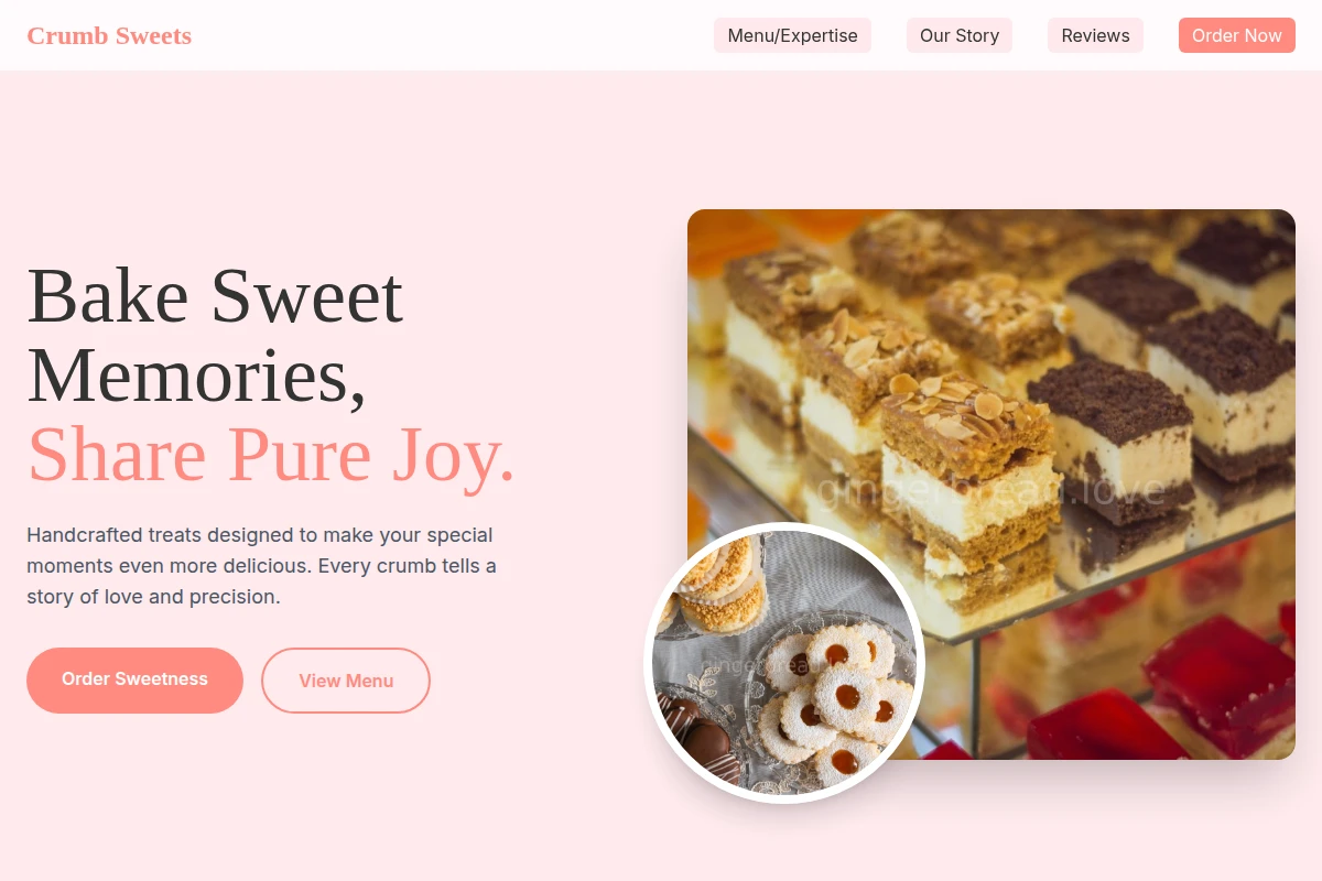 Crumb Sweets